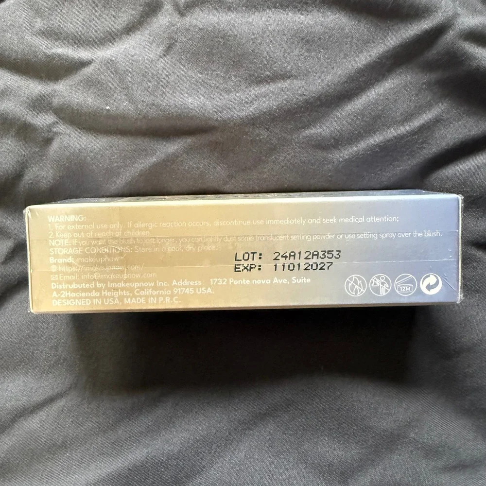 Imakeupnow‎ Liquid Cream Blush Women 4.4ml Shade #01 NIB Luminous Glow